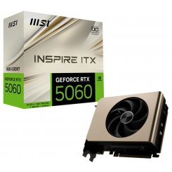 Видеокарта MSI GeForce RTX 5060 INSPIRE ITX OC 8192MB (RTX 5060 8G INSPIRE ITX OC)