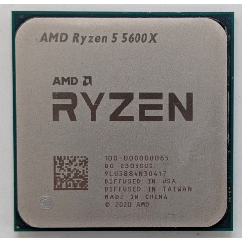 Процесор AMD Ryzen 5 5600X 3.7(4.6)GHz 32MB sAM4 Tray (100-000000065) (Відновлено продавцем, 771104) купити з перевіркою сумісності: огляд, характеристики, ціна у Києві, Львові, Вінниці, Хмельницькому, Івано-Франківську, Україні | інтернет-магазин TELEMART.UA фото