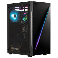 Корпус Gamdias ARGUS E5 Tempered Glass без БП (4712960136472) Black (Восстановлено продавцом, 771220)