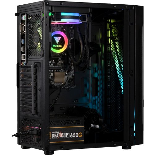 Корпус Gamdias ARGUS E5 Tempered Glass без БЖ (4712960136472) Black (Відновлено продавцем, 771220) купити з перевіркою сумісності: огляд, характеристики, ціна у Києві, Львові, Вінниці, Хмельницькому, Івано-Франківську, Україні | інтернет-магазин TELEMART.UA фото