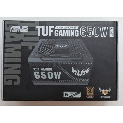 Купить Блок питания Asus TUF Gaming 650W (TUF-GAMING-650B) (Восстановлено продавцом, 771224) с проверкой совместимости: обзор, характеристики, цена в Киеве, Днепре, Одессе, Харькове, Украине | интернет-магазин TELEMART.UA фото