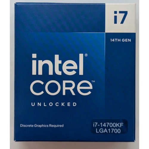 Процесор Intel Core i7-14700KF 3.4(5.6)GHz 33MB s1700 Box (BX8071514700KF) (Відновлено продавцем, 771411) купити з перевіркою сумісності: огляд, характеристики, ціна у Києві, Львові, Вінниці, Хмельницькому, Івано-Франківську, Україні | інтернет-магазин TELEMART.UA фото