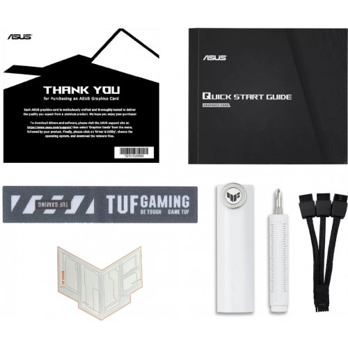 Купить Видеокарта Asus TUF Gaming GeForce RTX 5070 Ti BTF White OC 16384MB (TUF-RTX5070TI-O16G-BTF-WHITE) с проверкой совместимости: обзор, характеристики, цена в Киеве, Днепре, Одессе, Харькове, Украине | интернет-магазин TELEMART.UA фото