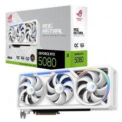 Відеокарта Asus ROG Astral GeForce RTX 5080 White OC 16384MB (ROG-ASTRAL-RTX5080-O16G-WHITE)