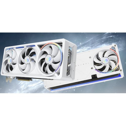 Відеокарта Asus ROG Astral GeForce RTX 5080 White OC 16384MB (ROG-ASTRAL-RTX5080-O16G-WHITE) купити з перевіркою сумісності: огляд, характеристики, ціна у Києві, Львові, Вінниці, Хмельницькому, Івано-Франківську, Україні | інтернет-магазин TELEMART.UA фото