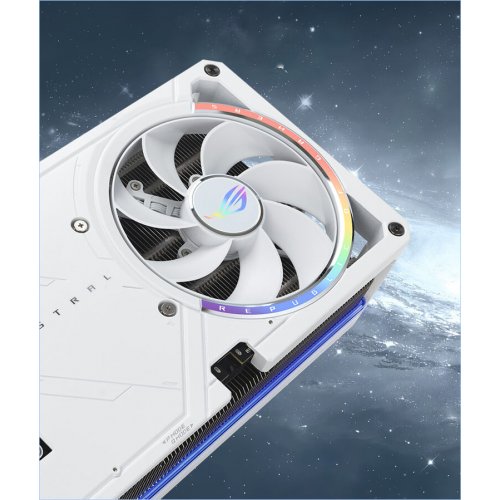 Відеокарта Asus ROG Astral GeForce RTX 5080 White OC 16384MB (ROG-ASTRAL-RTX5080-O16G-WHITE) купити з перевіркою сумісності: огляд, характеристики, ціна у Києві, Львові, Вінниці, Хмельницькому, Івано-Франківську, Україні | інтернет-магазин TELEMART.UA фото