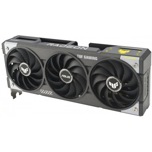 Купить Видеокарта Asus TUF Gaming Radeon RX 9060 XT OC 16384MB (TUF-RX9060XT-O16G-GAMING) с проверкой совместимости: обзор, характеристики, цена в Киеве, Днепре, Одессе, Харькове, Украине | интернет-магазин TELEMART.UA фото