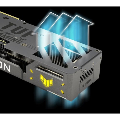 Купить Видеокарта Asus TUF Gaming Radeon RX 9060 XT OC 16384MB (TUF-RX9060XT-O16G-GAMING) с проверкой совместимости: обзор, характеристики, цена в Киеве, Днепре, Одессе, Харькове, Украине | интернет-магазин TELEMART.UA фото
