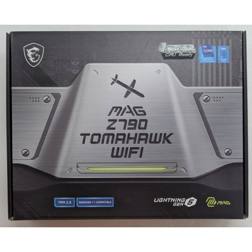 Материнська плата MSI MAG Z790 TOMAHAWK WIFI (s1700, Intel Z790) (Відновлено продавцем, 771462) купити з перевіркою сумісності: огляд, характеристики, ціна у Києві, Львові, Вінниці, Хмельницькому, Івано-Франківську, Україні | інтернет-магазин TELEMART.UA фото