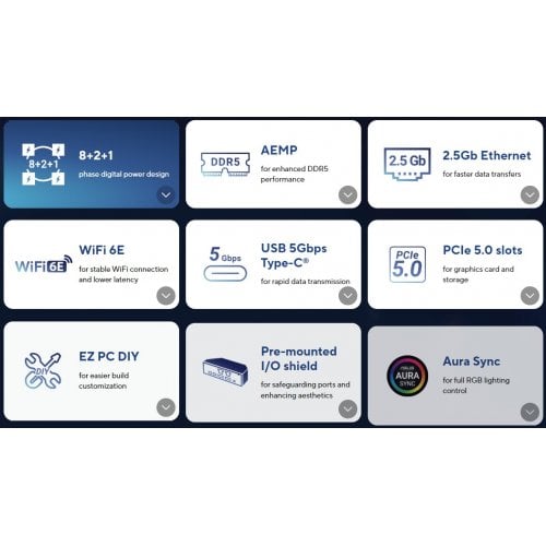 Материнська плата Asus PRIME B850M-A WIFI (sAM5, AMD B850) купити з перевіркою сумісності: огляд, характеристики, ціна у Києві, Львові, Вінниці, Хмельницькому, Івано-Франківську, Україні | інтернет-магазин TELEMART.UA фото