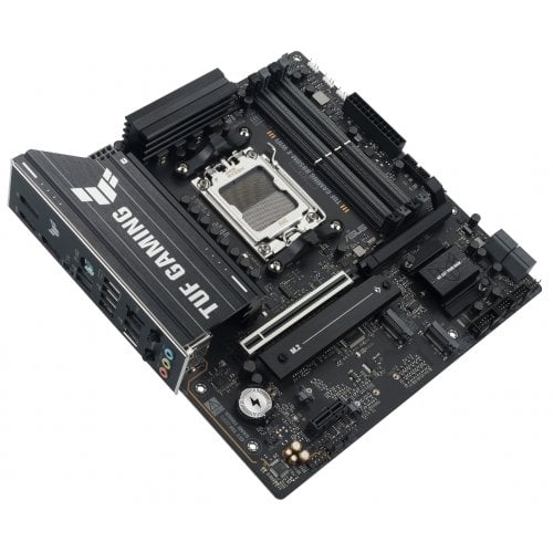 Материнська плата Asus TUF GAMING B850M-E WIFI (sAM5, AMD B850) купити з перевіркою сумісності: огляд, характеристики, ціна у Києві, Львові, Вінниці, Хмельницькому, Івано-Франківську, Україні | інтернет-магазин TELEMART.UA фото
