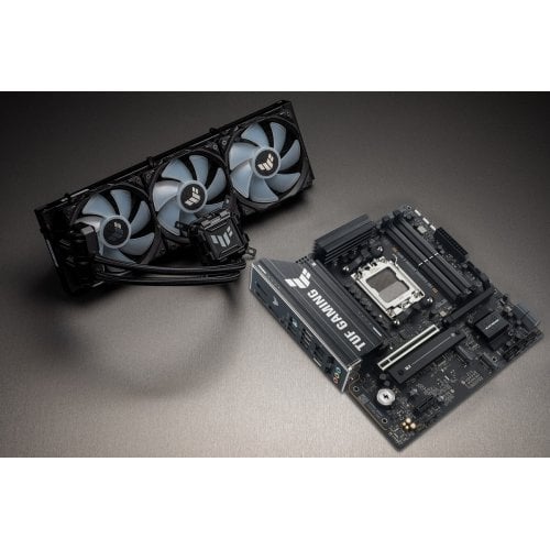 Материнська плата Asus TUF GAMING B850M-E WIFI (sAM5, AMD B850) купити з перевіркою сумісності: огляд, характеристики, ціна у Києві, Львові, Вінниці, Хмельницькому, Івано-Франківську, Україні | інтернет-магазин TELEMART.UA фото