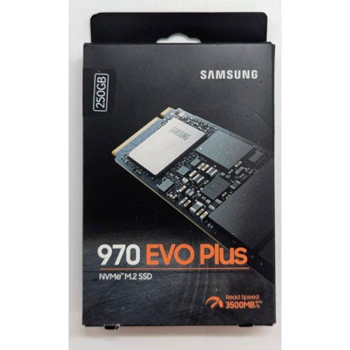 Ssd-диск Samsung 970 Evo Plus V-NAND MLC 250GB M.2 (2280 PCI-E) (MZ-V7S250BW) (Відновлено продавцем, 771474) купити з перевіркою сумісності: огляд, характеристики, ціна у Києві, Львові, Вінниці, Хмельницькому, Івано-Франківську, Україні | інтернет-магазин TELEMART.UA фото
