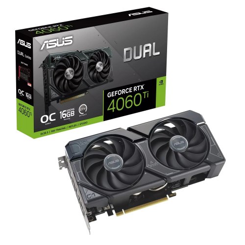 Купить Видеокарта Asus GeForce RTX 4060 Ti Dual OC 16384MB (DUAL-RTX4060TI-O16G) (Восстановлено продавцом, 771476) с проверкой совместимости: обзор, характеристики, цена в Киеве, Днепре, Одессе, Харькове, Украине | интернет-магазин TELEMART.UA фото