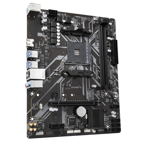Уцінка материнська плата Gigabyte B450M K (sAM4, AMD B450) (Сліди використання, 771500) купити з перевіркою сумісності: огляд, характеристики, ціна у Києві, Львові, Вінниці, Хмельницькому, Івано-Франківську, Україні | інтернет-магазин TELEMART.UA фото