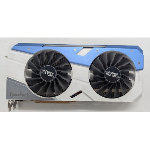 Відеокарта Palit GeForce GTX 1070 GameRock 8192MB (NE51070T15P2-1041G) (Відновлено продавцем, 771509) купити з перевіркою сумісності: огляд, характеристики, ціна у Києві, Львові, Вінниці, Хмельницькому, Івано-Франківську, Україні | інтернет-магазин TELEMART.UA фото