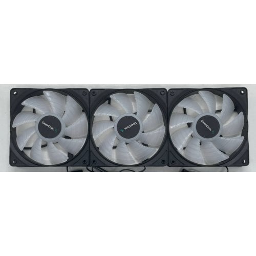 Купить Кулер для корпуса Deepcool RF120 FS 3 in 1 (DP-FLED3-RF120-FS3-G-1) (Восстановлено продавцом, 771513) с проверкой совместимости: обзор, характеристики, цена в Киеве, Днепре, Одессе, Харькове, Украине | интернет-магазин TELEMART.UA фото
