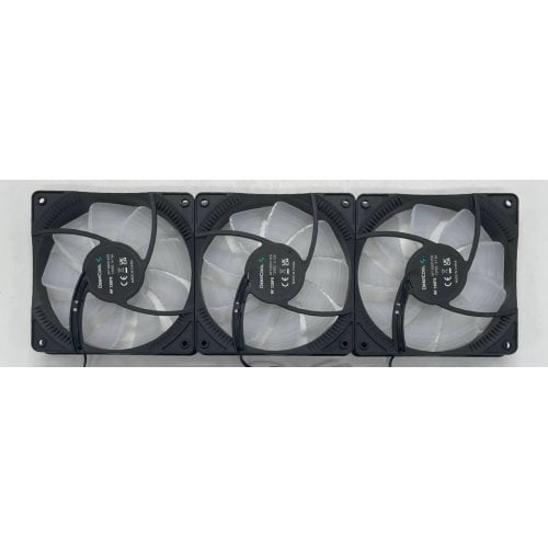 Купить Кулер для корпуса Deepcool RF120 FS 3 in 1 (DP-FLED3-RF120-FS3-G-1) (Восстановлено продавцом, 771513) с проверкой совместимости: обзор, характеристики, цена в Киеве, Днепре, Одессе, Харькове, Украине | интернет-магазин TELEMART.UA фото
