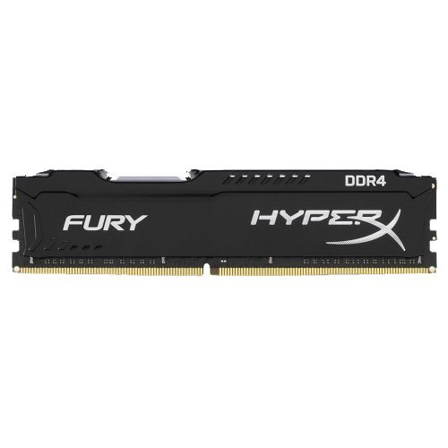 Купить Озу HyperX DDR4 8GB 2666Mhz Fury Black (HX426C16FB2/8) (Восстановлено продавцом, 771562) с проверкой совместимости: обзор, характеристики, цена в Киеве, Днепре, Одессе, Харькове, Украине | интернет-магазин TELEMART.UA фото