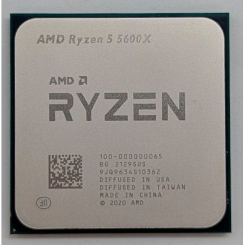 Купить Процессор AMD Ryzen 5 5600X 3.7(4.6)GHz 32MB sAM4 Tray (100-000000065) (Восстановлено продавцом, 771563) с проверкой совместимости: обзор, характеристики, цена в Киеве, Днепре, Одессе, Харькове, Украине | интернет-магазин TELEMART.UA фото