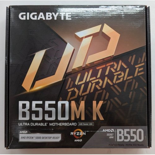 Материнська плата Gigabyte B550M K (sAM4, AMD B550) (Відновлено продавцем, 771577) купити з перевіркою сумісності: огляд, характеристики, ціна у Києві, Львові, Вінниці, Хмельницькому, Івано-Франківську, Україні | інтернет-магазин TELEMART.UA фото