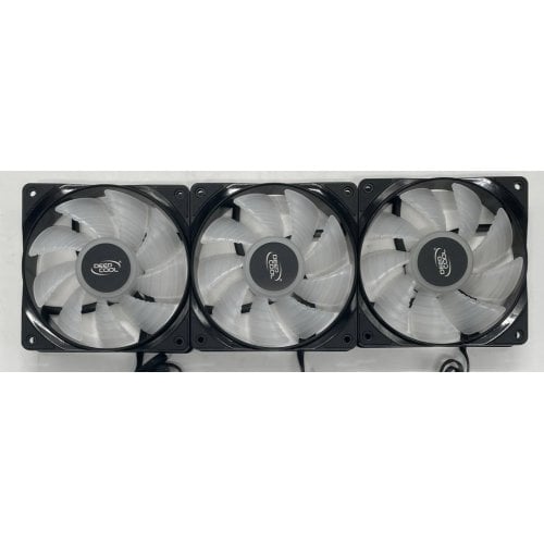 Купить Кулер для корпуса Deepcool RF120 FS 3 in 1 (DP-FLED3-RF120-FS3-G-1) (Восстановлено продавцом, 771578) с проверкой совместимости: обзор, характеристики, цена в Киеве, Днепре, Одессе, Харькове, Украине | интернет-магазин TELEMART.UA фото