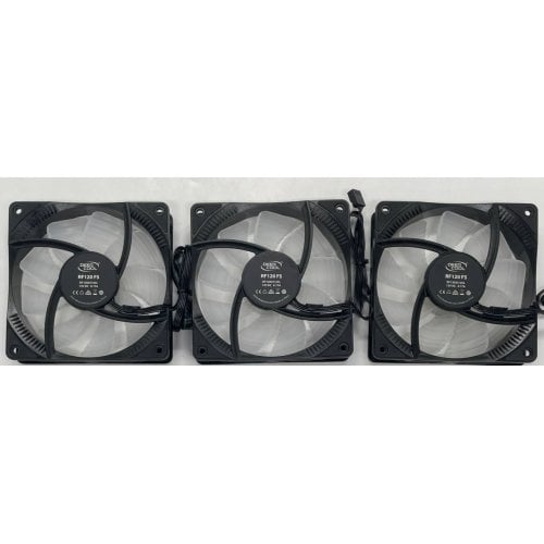 Купить Кулер для корпуса Deepcool RF120 FS 3 in 1 (DP-FLED3-RF120-FS3-G-1) (Восстановлено продавцом, 771578) с проверкой совместимости: обзор, характеристики, цена в Киеве, Днепре, Одессе, Харькове, Украине | интернет-магазин TELEMART.UA фото