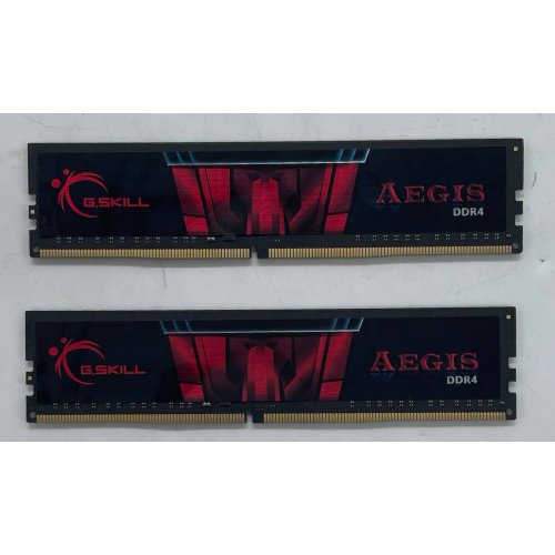 Купить Озу G.Skill DDR4 16GB (2x8GB) 3200Mhz Aegis (F4-3200C16D-16GIS) (Восстановлено продавцом, 771591) с проверкой совместимости: обзор, характеристики, цена в Киеве, Днепре, Одессе, Харькове, Украине | интернет-магазин TELEMART.UA фото