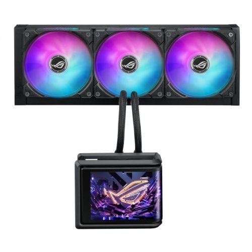 Купить Готовая СВО Asus ROG Ryuo IV SLC 360 ARGB (90RC0151-B0EAY0) Black с проверкой совместимости: обзор, характеристики, цена в Киеве, Днепре, Одессе, Харькове, Украине | интернет-магазин TELEMART.UA фото