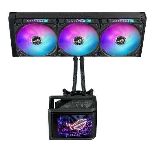 Купить Готовая СВО Asus ROG Ryuo IV SLC 360 ARGB (90RC0151-B0EAY0) Black с проверкой совместимости: обзор, характеристики, цена в Киеве, Днепре, Одессе, Харькове, Украине | интернет-магазин TELEMART.UA фото