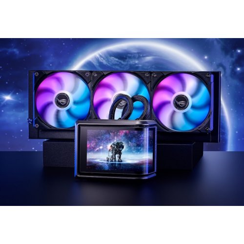 Купить Готовая СВО Asus ROG Ryuo IV SLC 360 ARGB (90RC0151-B0EAY0) Black с проверкой совместимости: обзор, характеристики, цена в Киеве, Днепре, Одессе, Харькове, Украине | интернет-магазин TELEMART.UA фото