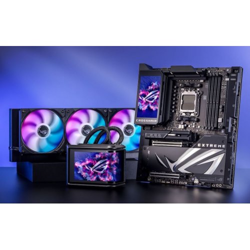 Купить Готовая СВО Asus ROG Ryuo IV SLC 360 ARGB (90RC0151-B0EAY0) Black с проверкой совместимости: обзор, характеристики, цена в Киеве, Днепре, Одессе, Харькове, Украине | интернет-магазин TELEMART.UA фото