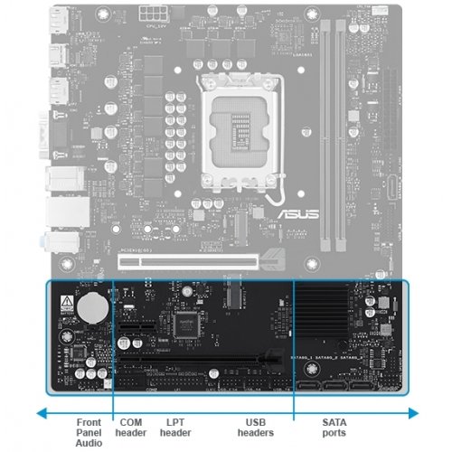 Купить Материнская плата Asus Pro H810M-CT-CSM (s1851, Intel H810) с проверкой совместимости: обзор, характеристики, цена в Киеве, Днепре, Одессе, Харькове, Украине | интернет-магазин TELEMART.UA фото