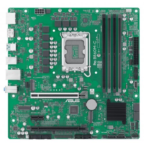 Материнська плата Asus Pro B860M-C-CSM (s1851, Intel B860) купити з перевіркою сумісності: огляд, характеристики, ціна у Києві, Львові, Вінниці, Хмельницькому, Івано-Франківську, Україні | інтернет-магазин TELEMART.UA фото