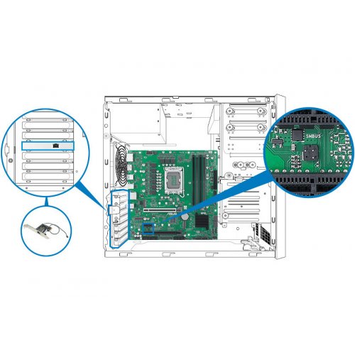 Материнська плата Asus Pro B860M-C-CSM (s1851, Intel B860) купити з перевіркою сумісності: огляд, характеристики, ціна у Києві, Львові, Вінниці, Хмельницькому, Івано-Франківську, Україні | інтернет-магазин TELEMART.UA фото