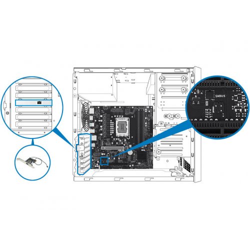 Материнська плата Asus Pro B860M-CT-CSM (s1851, Intel B860) купити з перевіркою сумісності: огляд, характеристики, ціна у Києві, Львові, Вінниці, Хмельницькому, Івано-Франківську, Україні | інтернет-магазин TELEMART.UA фото
