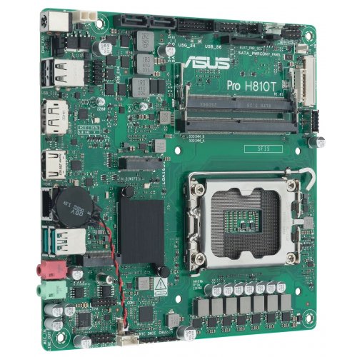 Материнська плата Asus Pro H810T-CSM (s1851, Intel H810) купити з перевіркою сумісності: огляд, характеристики, ціна у Києві, Львові, Вінниці, Хмельницькому, Івано-Франківську, Україні | інтернет-магазин TELEMART.UA фото