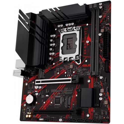 Материнська плата Asus EX-B760M-V7 II (s1700, Intel B760) купити з перевіркою сумісності: огляд, характеристики, ціна у Києві, Львові, Вінниці, Хмельницькому, Івано-Франківську, Україні | інтернет-магазин TELEMART.UA фото