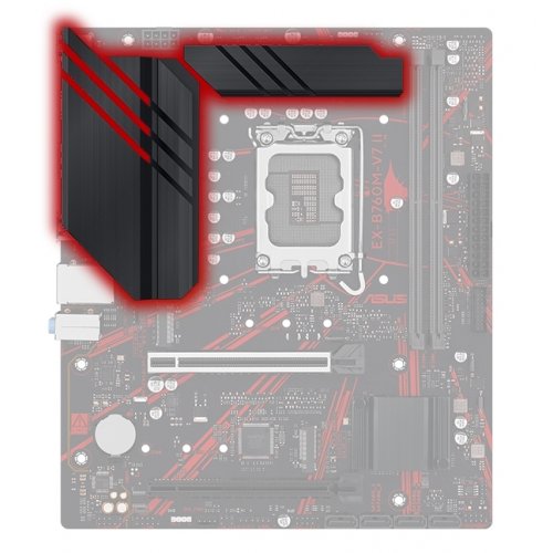 Материнська плата Asus EX-B760M-V7 II (s1700, Intel B760) купити з перевіркою сумісності: огляд, характеристики, ціна у Києві, Львові, Вінниці, Хмельницькому, Івано-Франківську, Україні | інтернет-магазин TELEMART.UA фото
