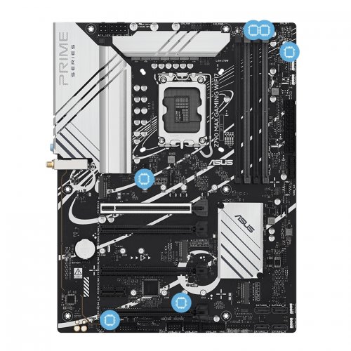 Материнська плата Asus Z790 MAX GAMING WIFI7 (s1700, Intel Z790) купити з перевіркою сумісності: огляд, характеристики, ціна у Києві, Львові, Вінниці, Хмельницькому, Івано-Франківську, Україні | інтернет-магазин TELEMART.UA фото