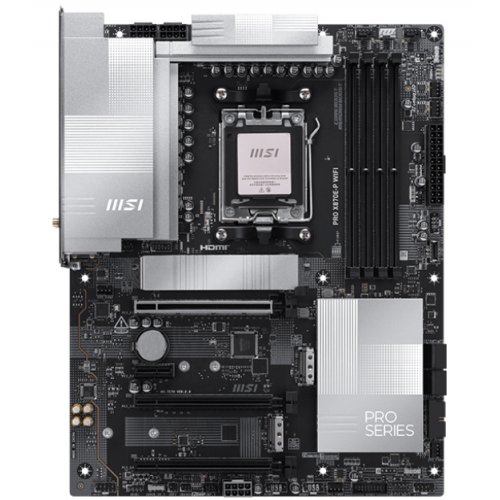Материнська плата MSI PRO X870E-P WIFI (sAM5, AMD X870E) купити з перевіркою сумісності: огляд, характеристики, ціна у Києві, Львові, Вінниці, Хмельницькому, Івано-Франківську, Україні | інтернет-магазин TELEMART.UA фото