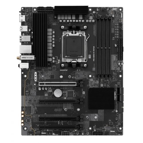 Купить Материнская плата MSI PRO B850-VC WIFI6E (sAM5, AMD B850) с проверкой совместимости: обзор, характеристики, цена в Киеве, Днепре, Одессе, Харькове, Украине | интернет-магазин TELEMART.UA фото