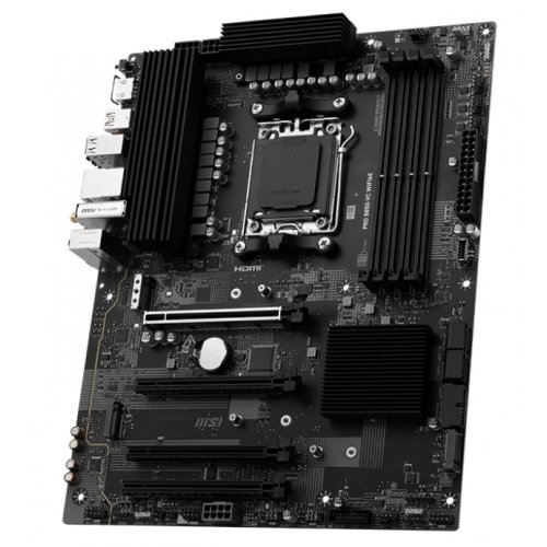 Купить Материнская плата MSI PRO B850-VC WIFI6E (sAM5, AMD B850) с проверкой совместимости: обзор, характеристики, цена в Киеве, Днепре, Одессе, Харькове, Украине | интернет-магазин TELEMART.UA фото
