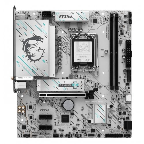 Материнська плата MSI H810M GAMING WIFI6E (s1851, Intel H810) купити з перевіркою сумісності: огляд, характеристики, ціна у Києві, Львові, Вінниці, Хмельницькому, Івано-Франківську, Україні | інтернет-магазин TELEMART.UA фото