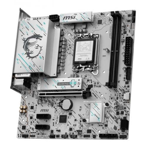Материнська плата MSI H810M GAMING WIFI6E (s1851, Intel H810) купити з перевіркою сумісності: огляд, характеристики, ціна у Києві, Львові, Вінниці, Хмельницькому, Івано-Франківську, Україні | інтернет-магазин TELEMART.UA фото