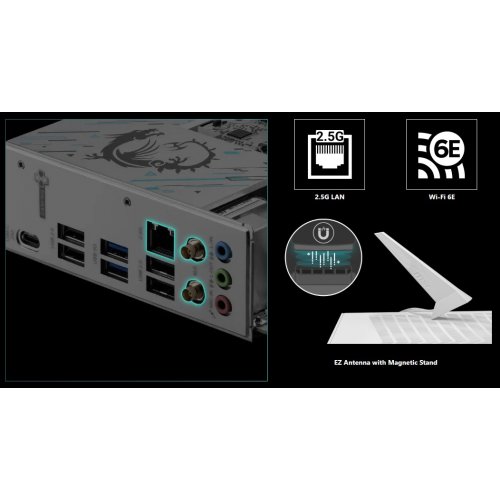 Материнська плата MSI H810M GAMING WIFI6E (s1851, Intel H810) купити з перевіркою сумісності: огляд, характеристики, ціна у Києві, Львові, Вінниці, Хмельницькому, Івано-Франківську, Україні | інтернет-магазин TELEMART.UA фото