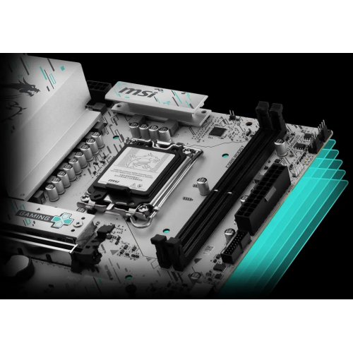 Материнська плата MSI H810M GAMING WIFI6E (s1851, Intel H810) купити з перевіркою сумісності: огляд, характеристики, ціна у Києві, Львові, Вінниці, Хмельницькому, Івано-Франківську, Україні | інтернет-магазин TELEMART.UA фото