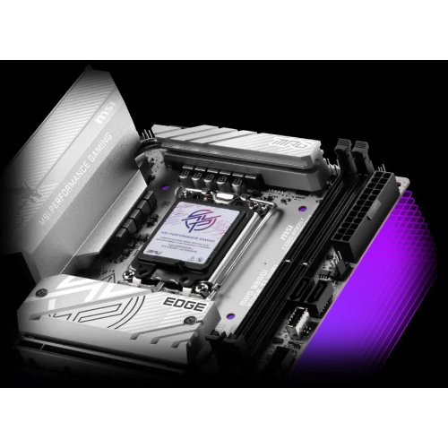 Купить Материнская плата MSI MPG B860I EDGE TI WIFI (s1851, Intel B860) с проверкой совместимости: обзор, характеристики, цена в Киеве, Днепре, Одессе, Харькове, Украине | интернет-магазин TELEMART.UA фото