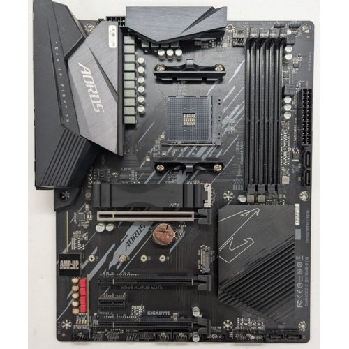 Купить Материнская плата Gigabyte B550 AORUS ELITE (sAM4, AMD B550) (Восстановлено продавцом, 771837) с проверкой совместимости: обзор, характеристики, цена в Киеве, Днепре, Одессе, Харькове, Украине | интернет-магазин TELEMART.UA фото