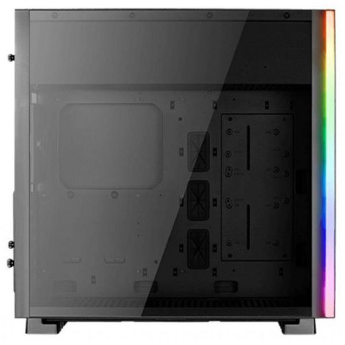 Корпус Aerocool GLO без БЖ (4713105950274) Black (Відновлено продавцем, 771844) купити з перевіркою сумісності: огляд, характеристики, ціна у Києві, Львові, Вінниці, Хмельницькому, Івано-Франківську, Україні | інтернет-магазин TELEMART.UA фото
